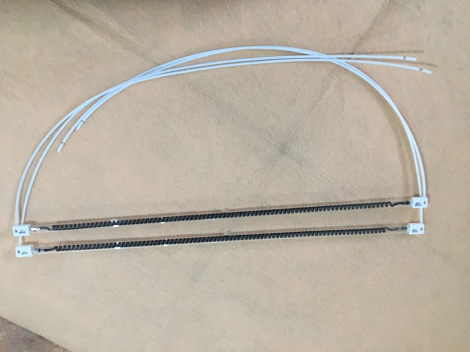 Mittelfrequenz Kohlenstofffaser Quarz Heizlampe