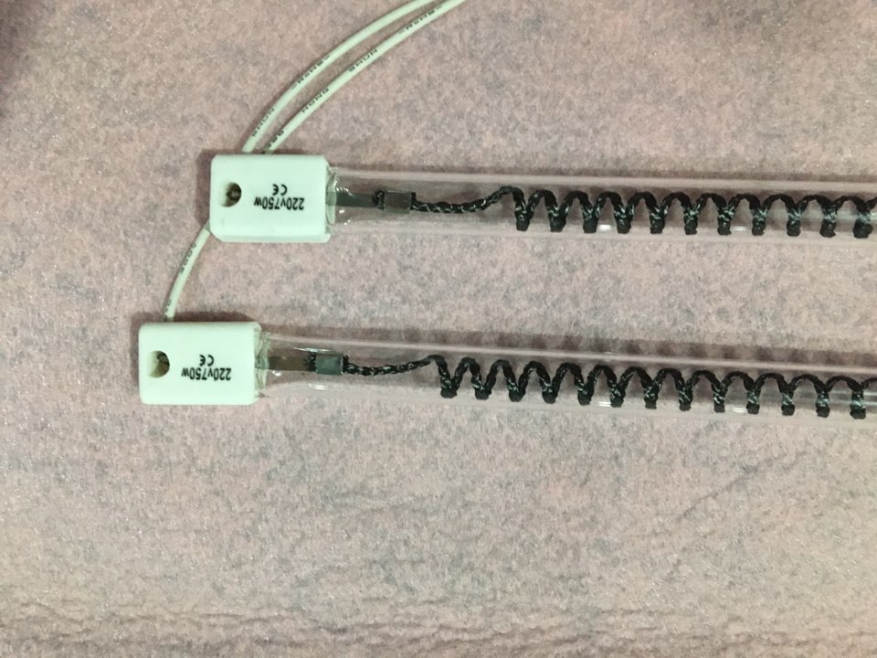 302mm 800w koolstofvezel hittelampoven