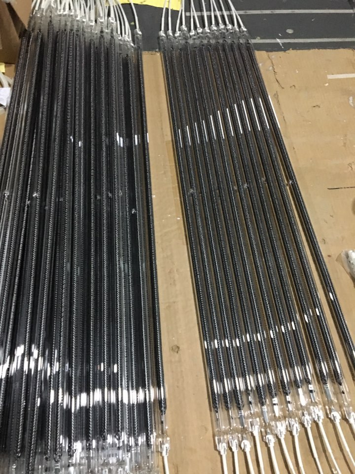Infrared Carbon Fiber Heating Lamp 1260mm 220v 3500w