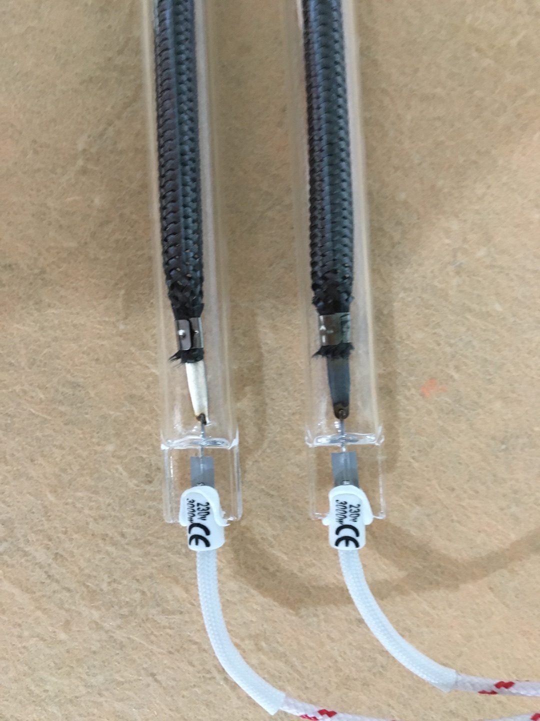 carbon galss heating lamp
